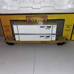 Mth Rail King Norfolk Southern Husky Stack Car 59786 30-4205C. Fixed Price $100.00.