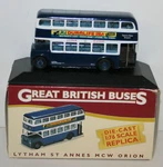 Atlas 1/76 Scale 4 655 117 Lytham Annes West Riding Bedford Val Plaxton PD2. Fixed Price $37.99.