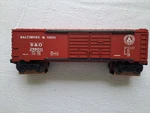 Lionel 6-17882 Baltimore & Ohio Box Car With E.t.d. Blinking End Of Train Device. Fixed Price $33.88.