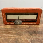 1957 Postwar Lionel Rivarossi Ho 0811-25 Rdg 91306 Flatcar W/ Stakes & Box. Fixed Price $360.00.