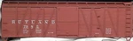Accurail Ho 4105, 40' O.b. Wood Boxcar # 7985. Fixed Price $12.95.