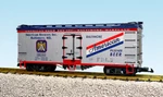 Usa Trains G Scale Reefer Car R16418 American Brewery Silver/blue. Fixed Price $94.99.