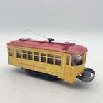 Vintage 60 Lionelville Rapid Transit Gauge Electric Trolley Car Yellow. Fixed Price $29.99.