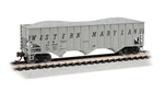 Bachmann Bsc 100-TON 3-BAY Hopper Western Maryland Wm #63894 18757. Fixed Price $55.98.
