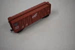 Ho Accurail Cb&q 130258 Freight Car Burlington Route Everything West. Fixed Price $7.00.