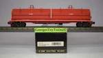 K-line 3-RL Scale #91960 Atsf Santa Fe Die-cast Coil Car W/load K676-1052 Nib. Fixed Price $45.00.
