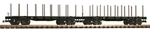 Piko 38784 G Prr Flatcar W/stakes (set Of 2). Fixed Price $158.99.
