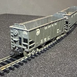 Atlas Scale 2242 Pennsylvania Open Hopper-lot Of 2, One Damaged. Fixed Price $31.89.