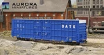 Aurora Ho Greenbrier 7550 60' Plate Boxcar Union Pacific Gatx Blue Bkty. Fixed Price $54.99.