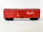 Athearn Conductors Choice 40FT Steel Reefer Swift #15305. Fixed Price $16.99.