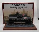 K-line K-639104 Gauge Conoco Riveted Tank Car/bank Ln/box. Fixed Price $18.19.
