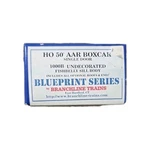 Branchline Trains 1000B Ho Scale 50' Aar Boxcar Model Kit. Fixed Price $18.00.