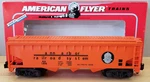 American Flyer Hopper Car Nasg 1996 Ann Arbor Gauge 1:64 Scale 6-52094. Fixed Price $19.95.