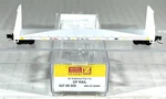 Micro-trains Z Scale 60' Bulkhead Flat Car Cp Rail 52700202. Fixed Price $22.00.