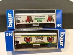 Baur Modelle Dinkelacker & Schwaben Br Beer Refrigerator Cars - Ho. Fixed Price $55.00.