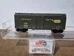 Micro-trains #20596 Chicago, St.paul, Minneapolis & Omaha Boxcar N-scale. Fixed Price $15.33.