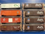 Lot Of 8 Union Pacific Boxcar Roundhouse C-7 G4. Fixed Price $69.99.