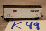 K49B Vintage Bachmann Scale Boxcar Nirx 41003 Lehigh Valley. Fixed Price $9.99.
