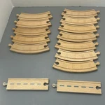 Thomas & Friends Wooden Train Dieselwork Figure 8 Tracks Only Replacements Y5194. Fixed Price $13.49.