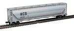 Atlas 50005680 Trinity PD5000 Covered Hopper Kcs Kansas City Southern Rd# 6000. Fixed Price $33.00.
