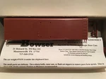 Ho Bowser 55310 Undecorated X-31A 40 Single Door Round Roof Boxcar Kit. Fixed Price $10.00.