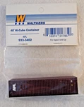 Walthers N-scale 40' Hi-cube Container Apl #933-3402. Fixed Price $7.95.