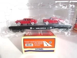Lionel Trains 6-36000 Flat Car Route 66 W/2 Red Automobiles Nib- H2. Fixed Price $64.95.