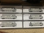 Scale Rapido Lot Of 6 Flexiflo Hoppers Penn Central. Fixed Price $210.00.