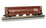 Bachmann Scale Canadian National 4 Bay Cylindrical Grain Hopper 19161. Fixed Price $33.40.