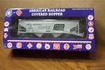 Rmt/ready Made Trains Penn Central Flexi-flo 2-BAY Covered Hopper Gauge 90014. Fixed Price $40.50.