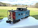 Custom Weathered Mth Rail King Boston And Maine B&m Steel Caboose 30-7740. Fixed Price $99.00.
