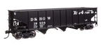Walthers Scale 70-TON Aar 3-BAY Open Hopper Denver & Rio Grande Western. Fixed Price $37.38.
