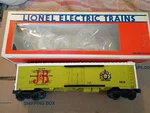 Lionel #6-9828 J&b Blended Scotch Whiskey Billboard Reefer, Scuffed Roof. Fixed Price $19.99.