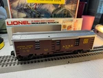 Lionel 6-5745 A. T. S. F. Bunk Car L2407. Fixed Price $15.10.