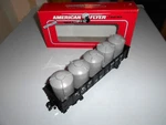 Gondola With Canisters Gauge Nickel Plate Road 6-48510 American Flyer Usa Made. Fixed Price $25.99.