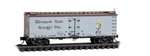 Micro-trains Mtl N-scale 36'' Wood Reefer Car Clicquot Club Ginger #9120. Fixed Price $26.79.