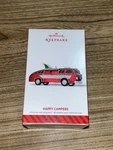 2014 Hallmark Keepsake Ornament Happy Campers Rv In Box New Nib. Fixed Price $10.85.