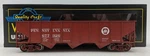 Weaver U18002SD Gauge Pennsylvania Rr 3-BAY 9-PANEL Hopper #677326 (2-RAIL) Ln. Fixed Price $39.99.