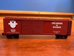 Mth 20-93017 Deleware And Hudson 50' Double Door Boxcar Ln/box. Fixed Price $44.99.