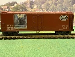 K-line K762-7486 Nyc New York Central Gauge Historical Art Wood-sided Reefer. Fixed Price $37.00.