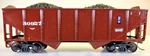 Scale Athearn Undecorated 34' 2-BAY Hopper Kadee Couplers Metal Wheels. Fixed Price $14.95.