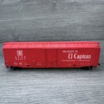 Ho Scale Tyco Fridge Reefer Plug Door Box Car Santa Atsf 49277 Train. Fixed Price $8.39.