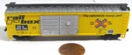Life-like Scale Model Rr #553093 Rail Box Yellow Car China C7B. Fixed Price $8.95.