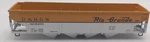 K-line K623-1493 Gauge Denver & Rio Grande Western Die-cast Hopper. Fixed Price $39.99.