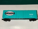 Scale Bevbel N.y. Central 10009 Evan 50 Teal Box Car. Fixed Price $15.07.