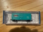 Bachmann Scale Silver Series Hi-cube Box Car New York Central Item #71270. Fixed Price $14.99.