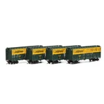 Athearn ATH75994 Ho 40' Stock Carchicago & North Western Pack. Fixed Price $89.99.
