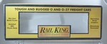 Mth Railking Chicago North Western Empty Box O-27 / Scale Train RK-7205L. Fixed Price $24.95.