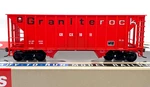 Walthers 932-7406 Greenville 100 Ton Twin Hopper Granite Rock Grcx # 1811. Fixed Price $39.99.