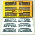 Mth 30-7531 Northern Pacific Railking 4-BAY Hopper Car (set Of 6) Ln/box. Fixed Price $112.79.